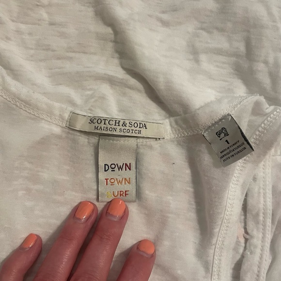Scotch & Soda ‘Note to Self: Go to the Beach’ Tank - Picture 2 of 2
